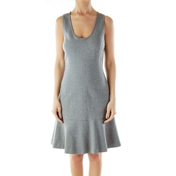 Banana Republic Dresses & Skirts - Banana Republic Gray A-Line Work Dress